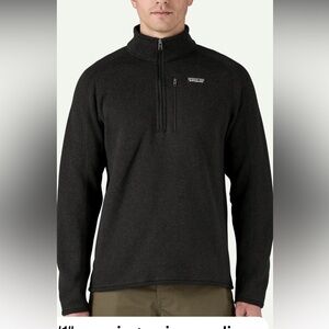 PATAGONIA 1/4 ZIP IN BLACK. SIZE LARGE.Good Condition.